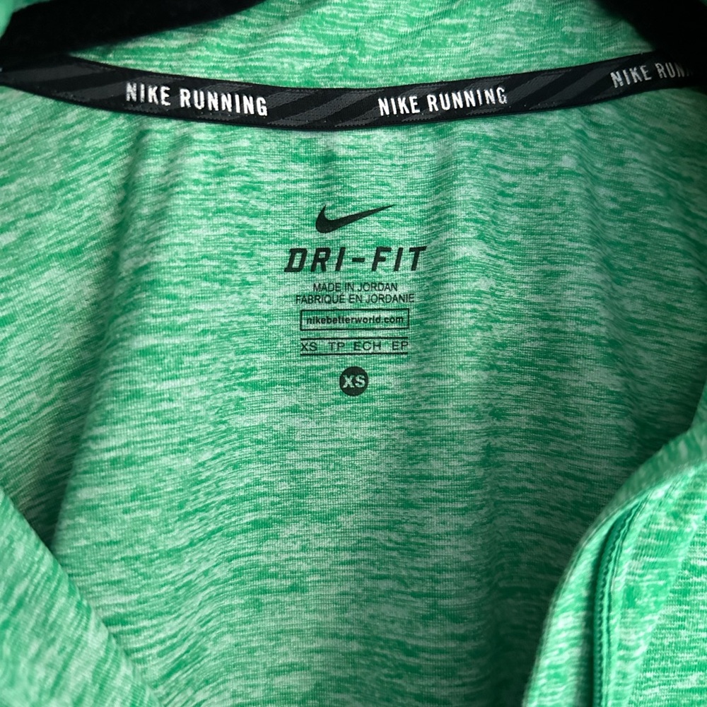 Nike Dri-FIT Green Running Top